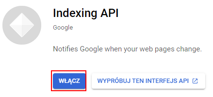 włącz-indexing-api